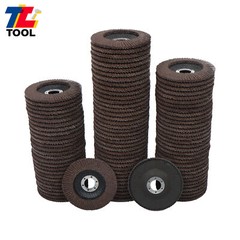 100 PCS 4-1/2″×7/8″ 40 Grit Premium Zirconia Flap Disc Sanding Grinding