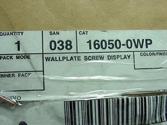 Leviton Silver Retail Display Rack for Blister Packs 4-Level 38-1/2″ 16050-WP