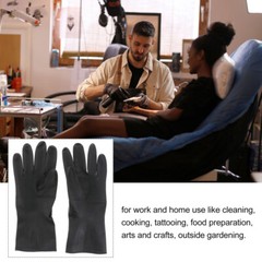 3 Pairs Barber Hair Dye Gloves Waterproof Hand Protectors Hairdressing Supplies