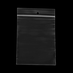100 – 4″ x 4″ Zip Seal Reclosable 2Mil Plastic Top Lock Bags Hang Hole Jewelry