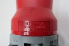 Hubbell HBL4100P7W Pin And Sleeve Plug 100a Amp 480v-ac 3p 4w