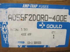 GOULD SHAWMUT A055F2D0R0-400E SER. CS-3 400EA NSMP