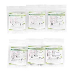 4Pcs/Set Dental Ortho 1st Molar Buccal Tube Bands Prewelded Roth.022 35#-40+#