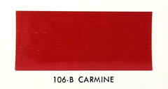 1 Shot Paint Graphic Coat Bulletin Colors 106-B CARMINE 1 Quart One Shot