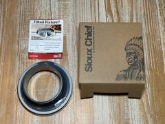 Sioux Chief 834-4HNR Finish Drainage Line Cleanout Fixture Nickel-Bronze Ring
