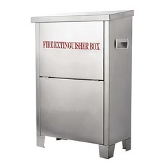 Stainless Steel Fire Extinguisher Cabinet for 5-10 pounds Extinguisher 20” x…