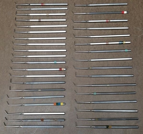 Lot of 36 Dorsey Dural Separator Various Brands and Sizes