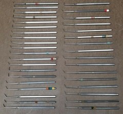 Lot of 36 Dorsey Dural Separator Various Brands and Sizes