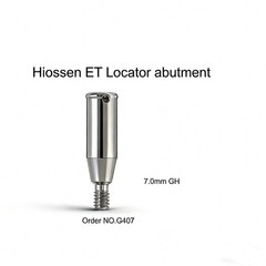 Hiossen ET titanium Locator Abutment Interna Hex Morse Taper Implant Overdenture