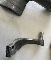 Pulley with Guard and Mounting Arm, Unknown Tool, Unbranded
