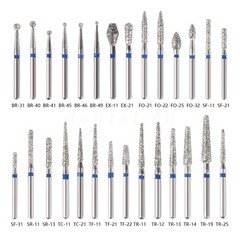100 Models SKYSEA Dental Diamond FG Burs for High Speed Handpiece Friction Grip