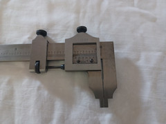 L.S. Starrett 6″ No. 122 Inside / Outside Vernier Caliper in original box