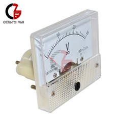 DC 30V Analog Panel Volt Voltage Meter Voltmeter Gauge 85C1 0-30V New
