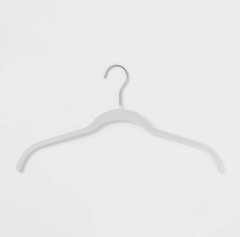 2 Packs Of 10pk Shirt Flocked Hangers – White Brightroom™ Target New Fast Ship