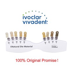 Ivoclar Vivadent Dental Shade Guide A-D 20 IPS or Natural Die ND1-9 Bleach Teeth