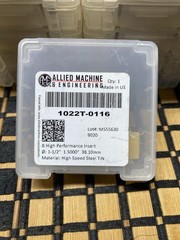 Allied Machine 1022T-0116 HSS Spade Drill Insert: 1-1/2″ Dia, Seat B, 130� Point