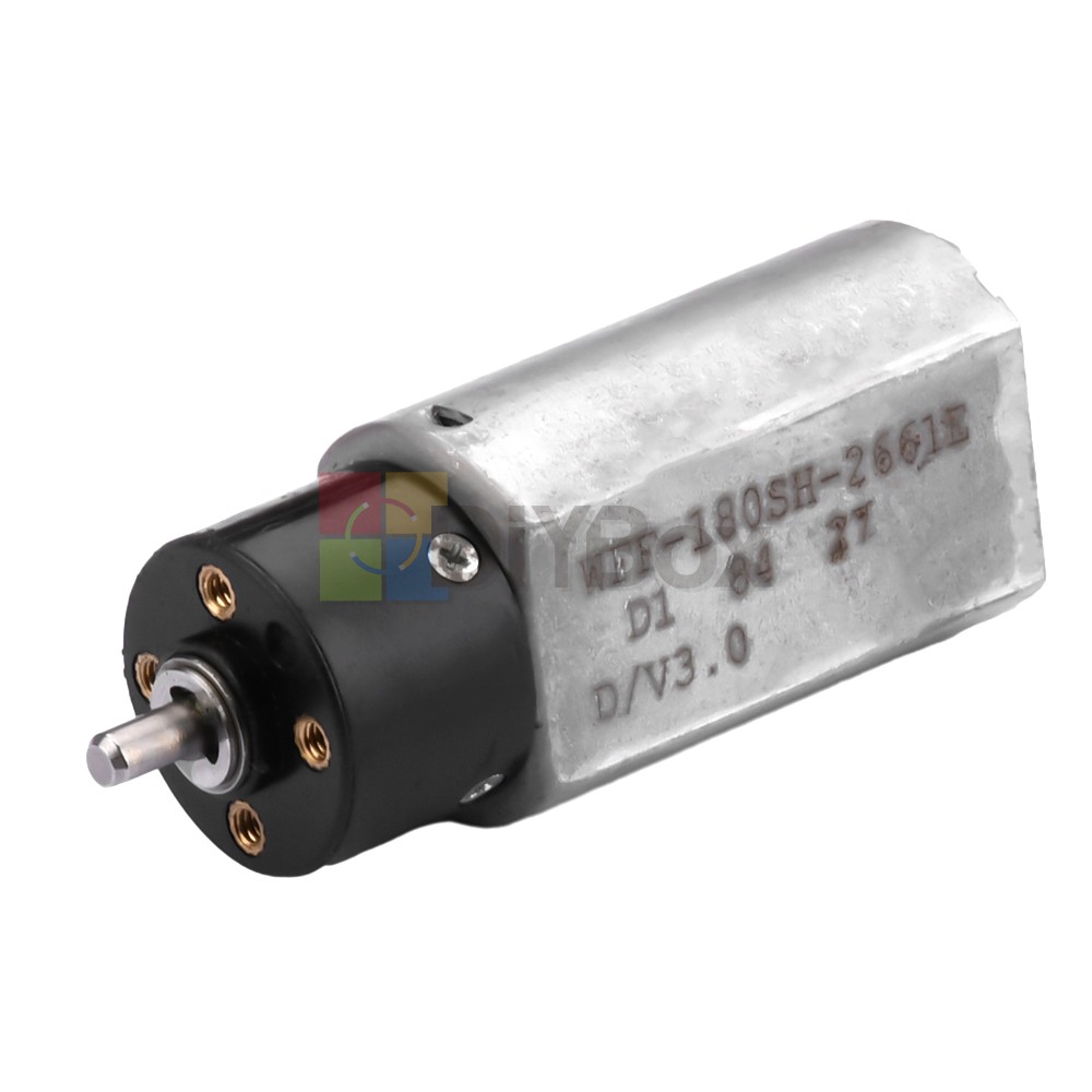 1300 RPM Mini Planetary Gear 180 Motor Silent High Torque 3V High-Speed Gearbox