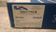 Select Arc 121833 0.045 In Wire Dia 33 Lb Weight Low Alloy Steel Electrode