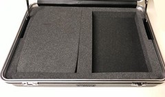 PLATT 201407 Foam Padded Equipment Case W/ Locking Hasp NO KEYS 20″x14″x7″