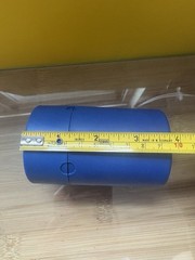 Lead Pig Shielded Container 2lb 12oz Plastic Lined Heavy Duty Storage