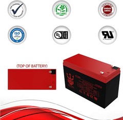 UPG 12V 8Ah F2 SLA Battery Replacement for APC Back-UPS 450 By Neptune