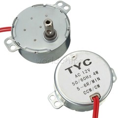 AC 12V/110V/220V TYC-50 4W 50/60Hz Synchronous Motor 2.5/3/5/6RPM For Microwave