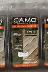 lot 19 pack CAMO Hidden Deck Fasteners 1-7/8″ 1900 Count Coated Trimhead