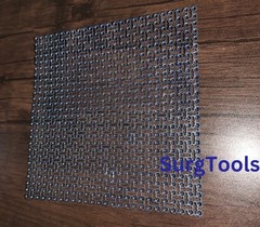 Titanium Cranial Mesh 100x100mm 5pcs w/ 70 Screws Neurosurgery Cranioplasty