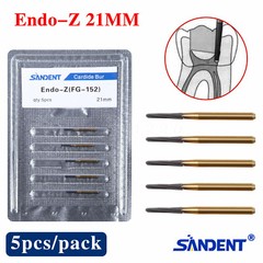 21/25/31mm Dental Endo-Z Burs Lab Drill Carbide Tungsten Steel Trim Finishing FG