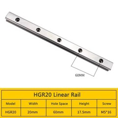 200-1500mm HGR15-HGR30 Linear Rail Linear Motion Guideway for DIY CNC Router
