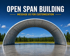 Steel Building 40’W x 16’L x 20’T DIY Quonset Hut OFF GRID FREE SHIPPING DiRECT