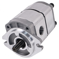 For AGT Skid Steer Loader KTT23 New PGP51088G3LP Two-Section Hydraulic Gear Pump