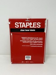 2 x 4 1/8 Inches shipping label 42 sheets, 420 labels ( Open Box)