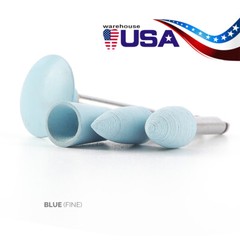 AZDENT Dental Composite Polishing Finishing Burs Silicone Polishers RA 2.35mm