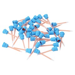 Mixing Tips 10:1 Ratio 2.76” Crown & Bridge Impression, 50pcs Blue/Orange