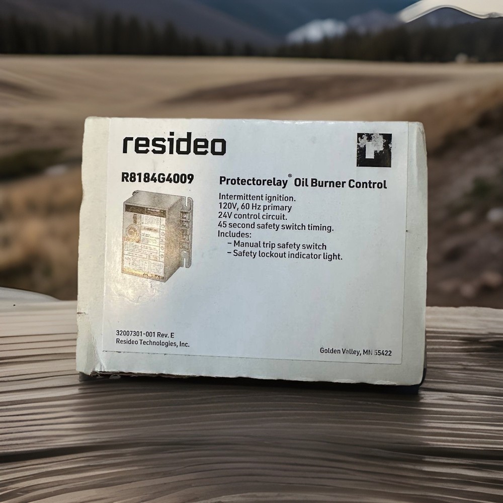 Resideo R8184G4009 Protectorelay Oil Burner Control Honeywell Brand New
