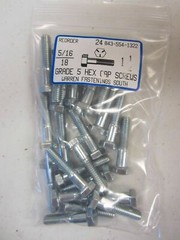 Assortment Kit Grade 5 Bolt, Nut & Washer 1496 Piece Coarse Thread Zinc Plated