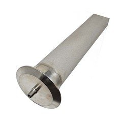 4 inch Tri-Clamp x 24 inch Carb Stone 304 Stainless Steel 1/4″ MNPT Connection