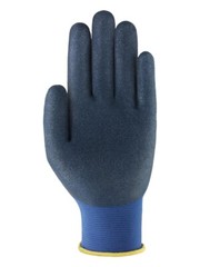 (12 Pair) Hyflex 11-925 Nitrile Oil-Repellant Gloves, Work on Touchscreen, Small