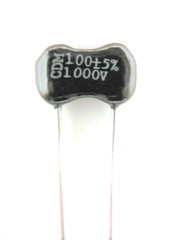 8X – 100pF @ 1000V (5%) DIP SILVER MICA – TUBE AMPS/RF/TONE STACKS/SIGNAL PATH