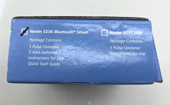 Nonin 02 meter Model 3230 Bluetooth Smart Pulse Oximeter