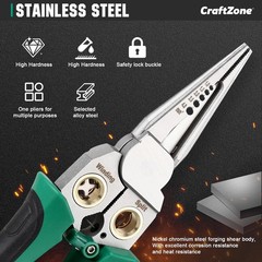 8 in 1 Wire Stripper with Voltage Tester, Multifunction Electric Wire Strippi…