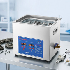 10L Ultrasonic Cleaner 40kHz Digital Stainless Steel Parts Cleaning Machine