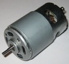 1/4 HP Motor – 14.4 VDC Electric Motor – 185 Watt – 17,600 RPM – 775 Frame Size