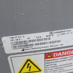 Daavlin 7 Ser CT 311-4 Metal Enclosure Box Gray 100-120V AC 6.3A