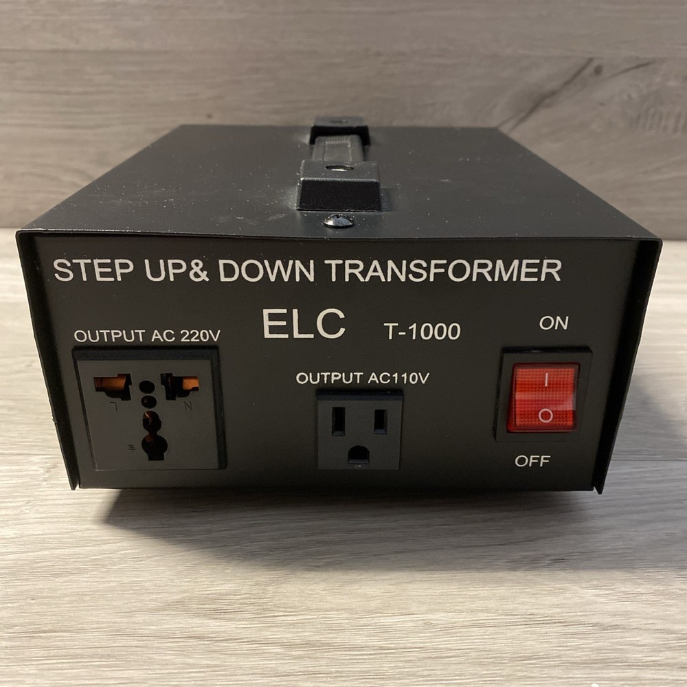T Series 1000 Watt Voltage Converter Transformer – Step Up/Down – 110v to 220…