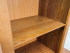 Presidential Podium Official State Embassy Wood Podium 31X23X50″ Blue Fabric