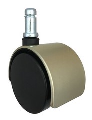 2’’ Brushed Brass Chair Casters | Set of 5 | R-S5306-5/Bag-1