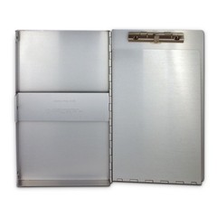 Saunders Recycled Aluminum Snapak Form Holder, Memo 6 x 10 Inches, Silver