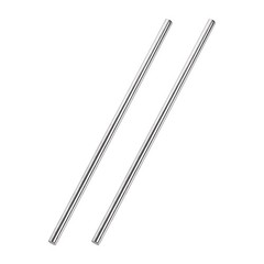 2pcs 5mm x 250mm 304 Stainless Steel Solid Round Rod for RC DIY Craft Tool